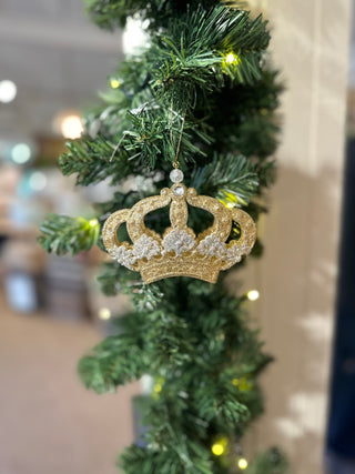 Christmas Glitter Crown