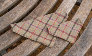 Happy Hound Dog Tweed Bandana Small
