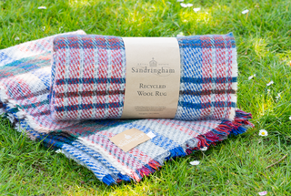 Sandringham Recycled Wool Picnic Blanket