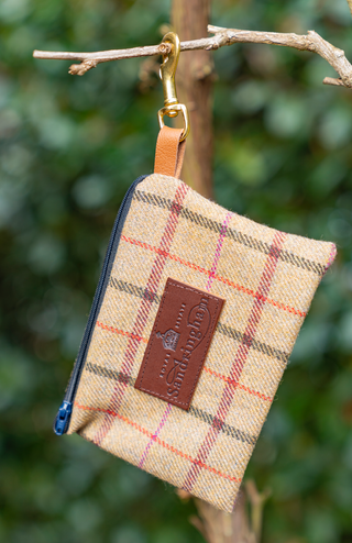 Happy Hound Dog Tweed Treat Pouch