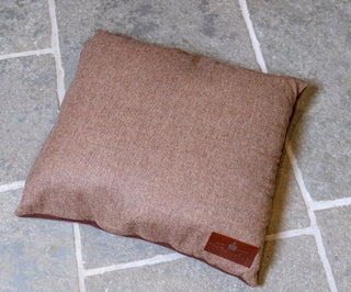 Happy Hound Brown Tweed Dog Bed Medium