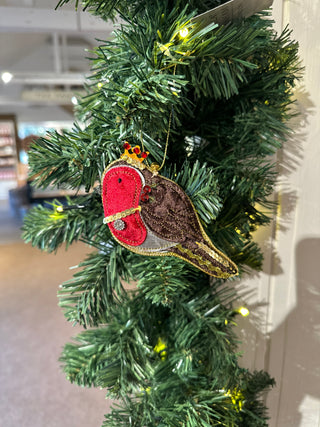 Christmas robin decoration