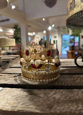 Christmas Large Jewel Crown Decoration