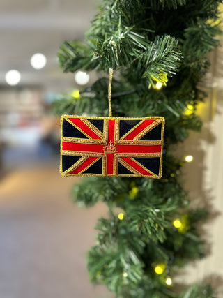 Christmas union jack decoration