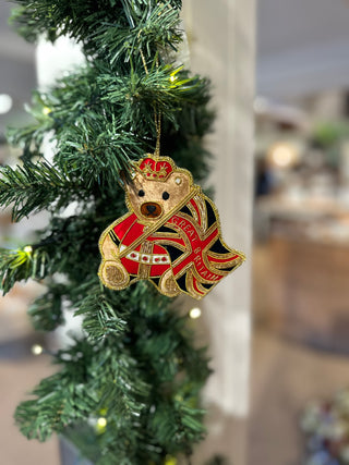 Christmas guard bear decoration