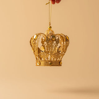Christmas large crown jewel decoration