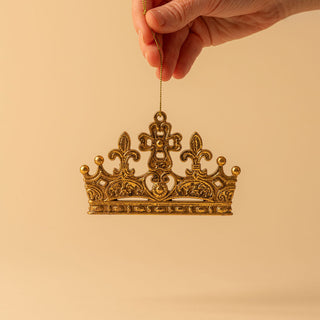 Christmas Gold Crown Tree Decoration