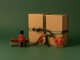 Classic Royal Fabric Christmas Decoration Gift Set
