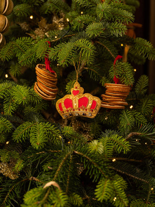 Christmas crown decoration