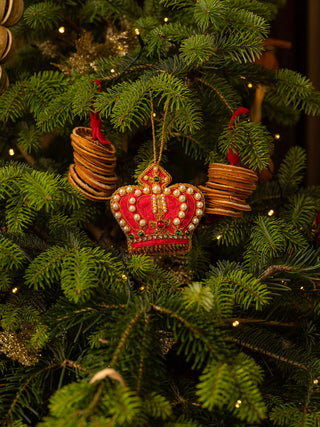 Sandringham Christmas Crown Tree Decoration