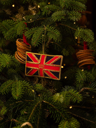 Christmas union jack decoration