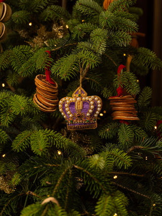 Sandringham Christmas Crown Decoration