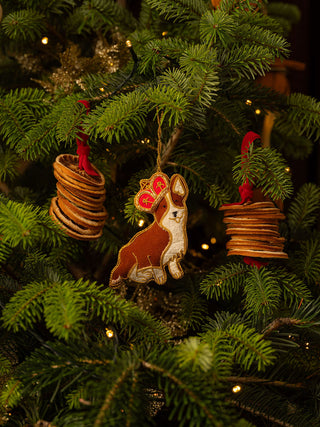 Christmas Royal Corgi Decoration