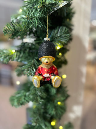 Christmas guard bear decoration