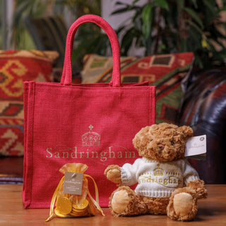 Sandringham Teddy and Chocolate Gift Bag