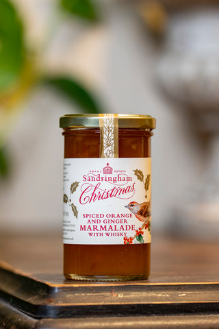 Sandringham Christmas Spiced Orange & Ginger Marmalade with Whisky