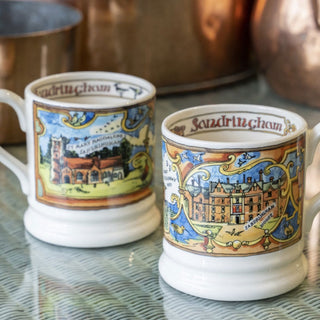 Emma Bridgewater Mug featuring Sandringham Royal Estate illustrations by Tim Rice.