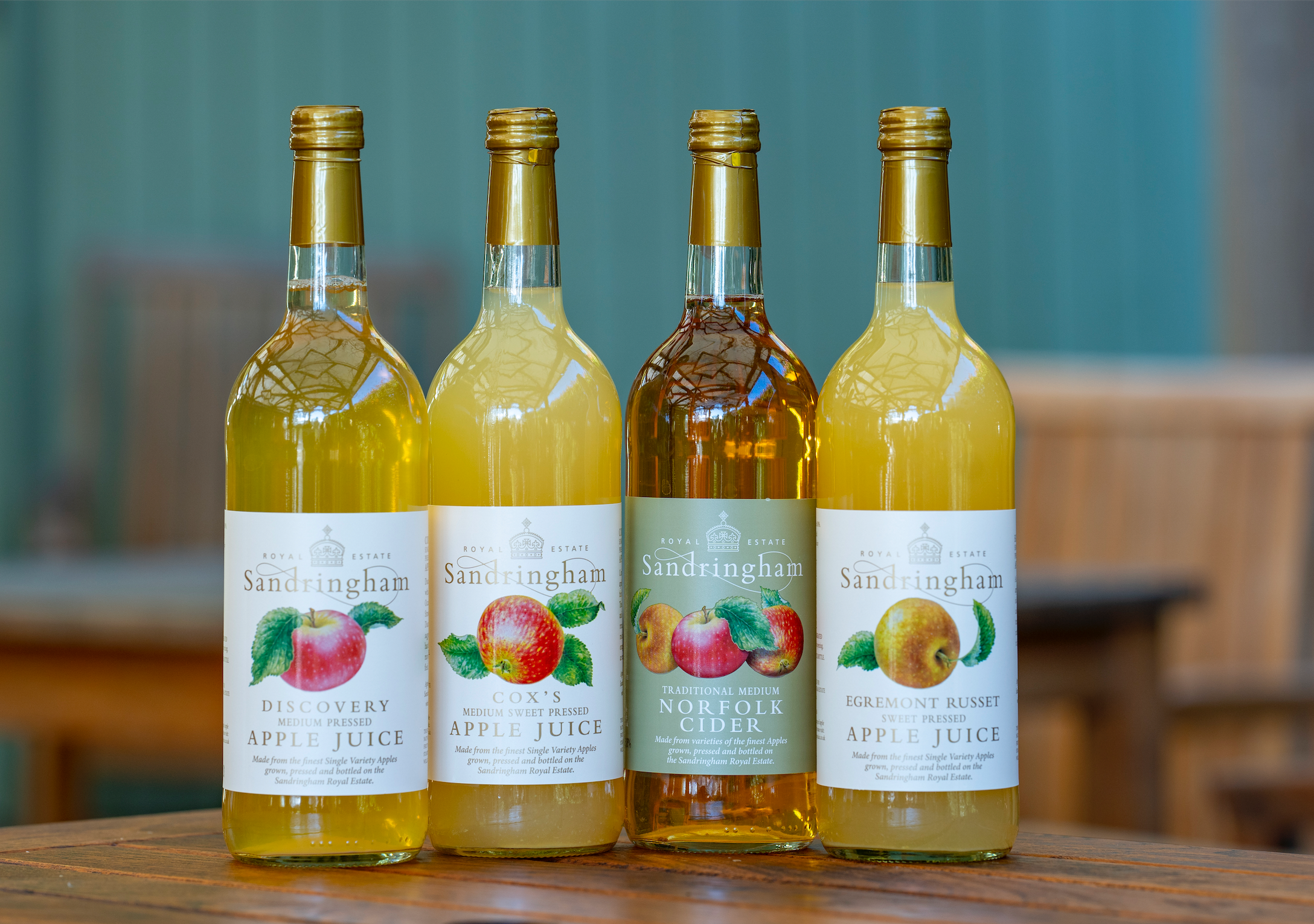 Cox Apple Medium Sweet Pressed Apple Juice