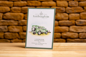 Sandringham Land Rover Safari Tour and Sparkling Afternoon Tea Gift Voucher